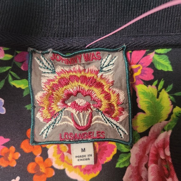 Johnny Was Cantero Floral Printed Tracksuit Jacket Joggers Sweatsuit Lounge - Picture 5 of 13